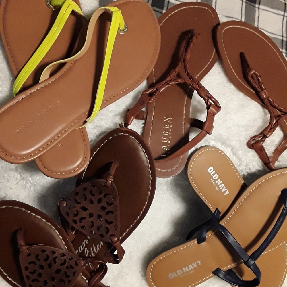 Lot of Sandals